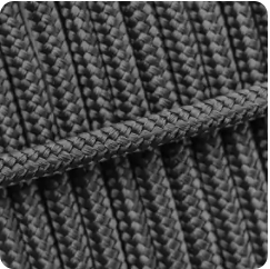 Basic touw halster maat COB (effen kleur)