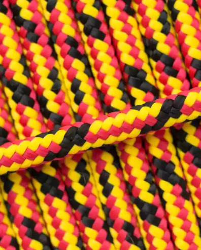 Basic touw halster EXTRA FULL (gemengde kleur)