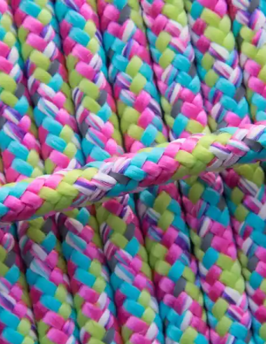 Basic touw halster EXTRA FULL (gemengde kleur)