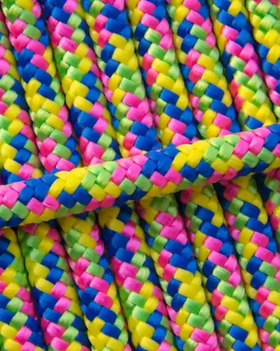 Basic touw halster EXTRA FULL (gemengde kleur)